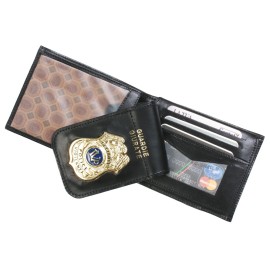LEATHER WALLET WITH IVP FRIEZE