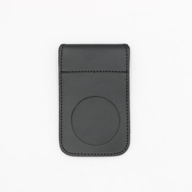 INSERTABLE LEATHER PLATE HOLDER WITH ROUND HOLE