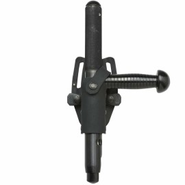 SOPORTE DE TONFA DE POLÍMERO GIRATORIO CON BUCLE DE 2...