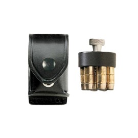 CARGADOR DE VELOCIDAD GIBERNA DE CUERO cal. 38-357 & 44 MAG.