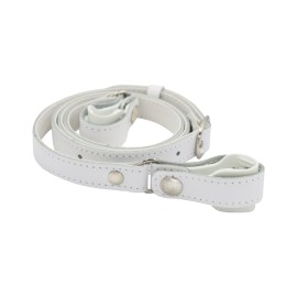 SPALLACCIO IN PELLE RIFRANGENTE FODERATO LARGO mm 20 PER...