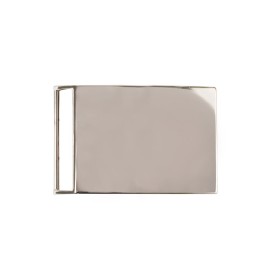 FIBBIA *ORO* A CASSETTA CURVA NEUTRA H. 50 1 BARRA 1 PIOLO