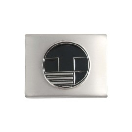 FIBBIA A CASSETTA CURVA POLIZIA MUNICIPALE FRIULI H. 50